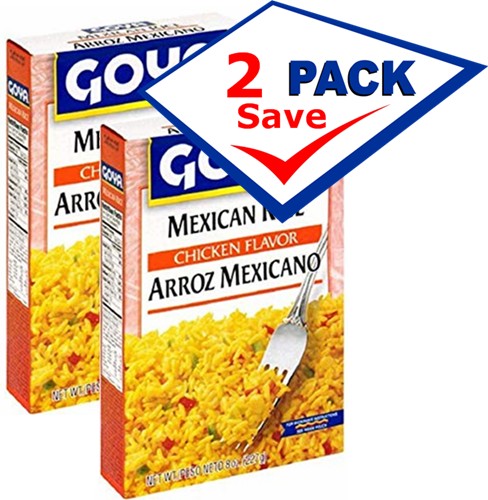 Goya Mexican Rice Chicken Flavor 7 oz Pack of 2